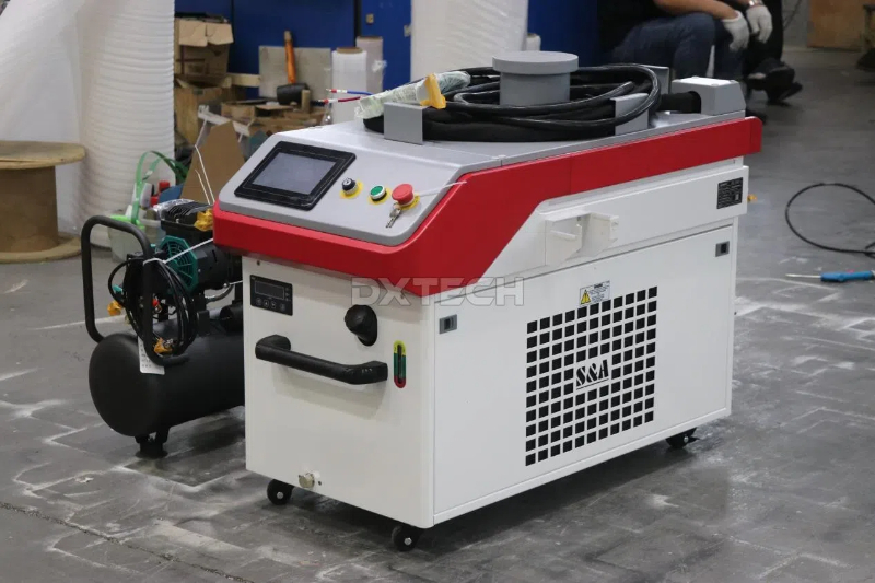 dxtech 1500w mini laser cleaning machine shipped to australia(aus)-2